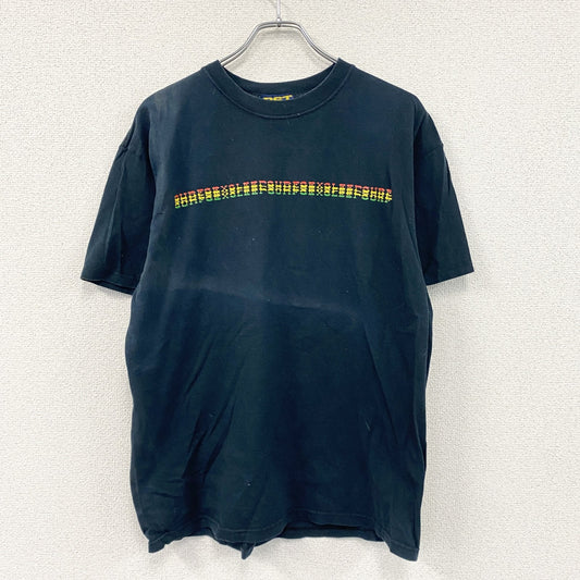 DST　Delta Sigma Theta　デルタシグマセータ　半袖プリントTシャツ　紺　ネイビー　Lサイズ