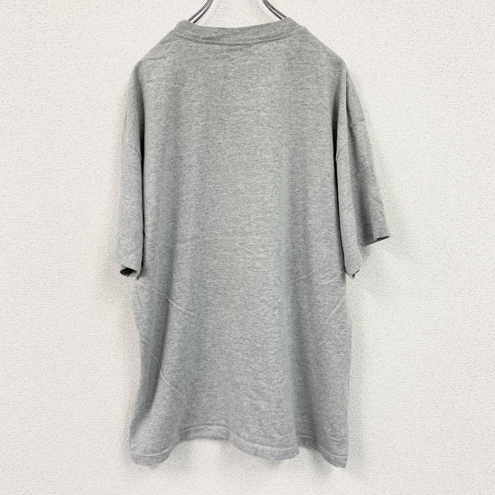 Reebok　リーボック　半袖ロゴプリントTシャツ　グレー　灰色　XLサイズ