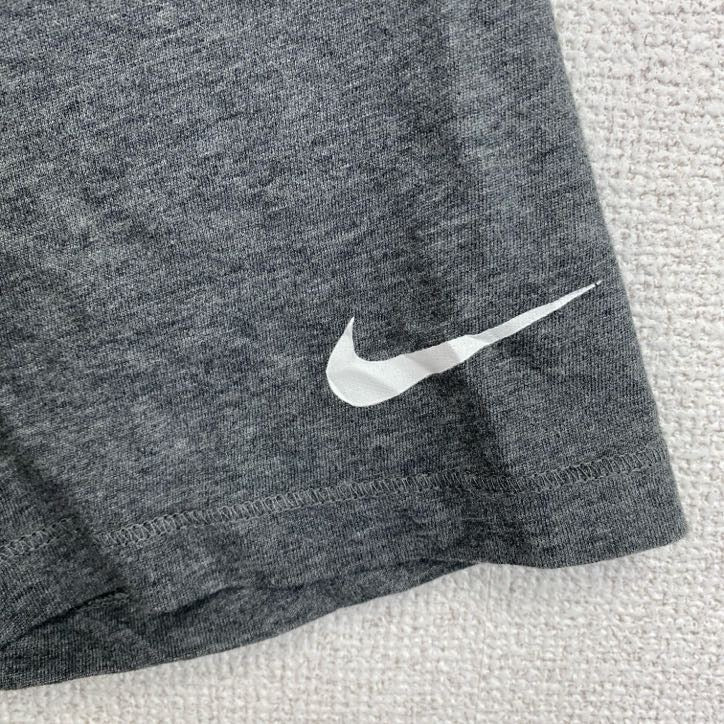 古着 used　NIKE　ナイキ　半袖フード付きパーカー　JAGUARS　ジャクソンビル　DRI-FIT　グレー　XLサイズ