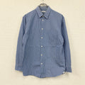 ＋J　JIL SANDER　ジルサンダー　UNIQLO　ユニクロ　スーピマコットンレギュラーフィットシャツ　ブルー　Mサイズ