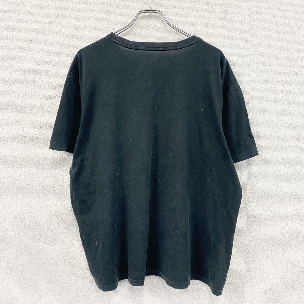 POLO RALPH LAUREN　ポロラルフローレン　半袖Tシャツ　刺繡ロゴ　黒　ブラック　XLサイズ