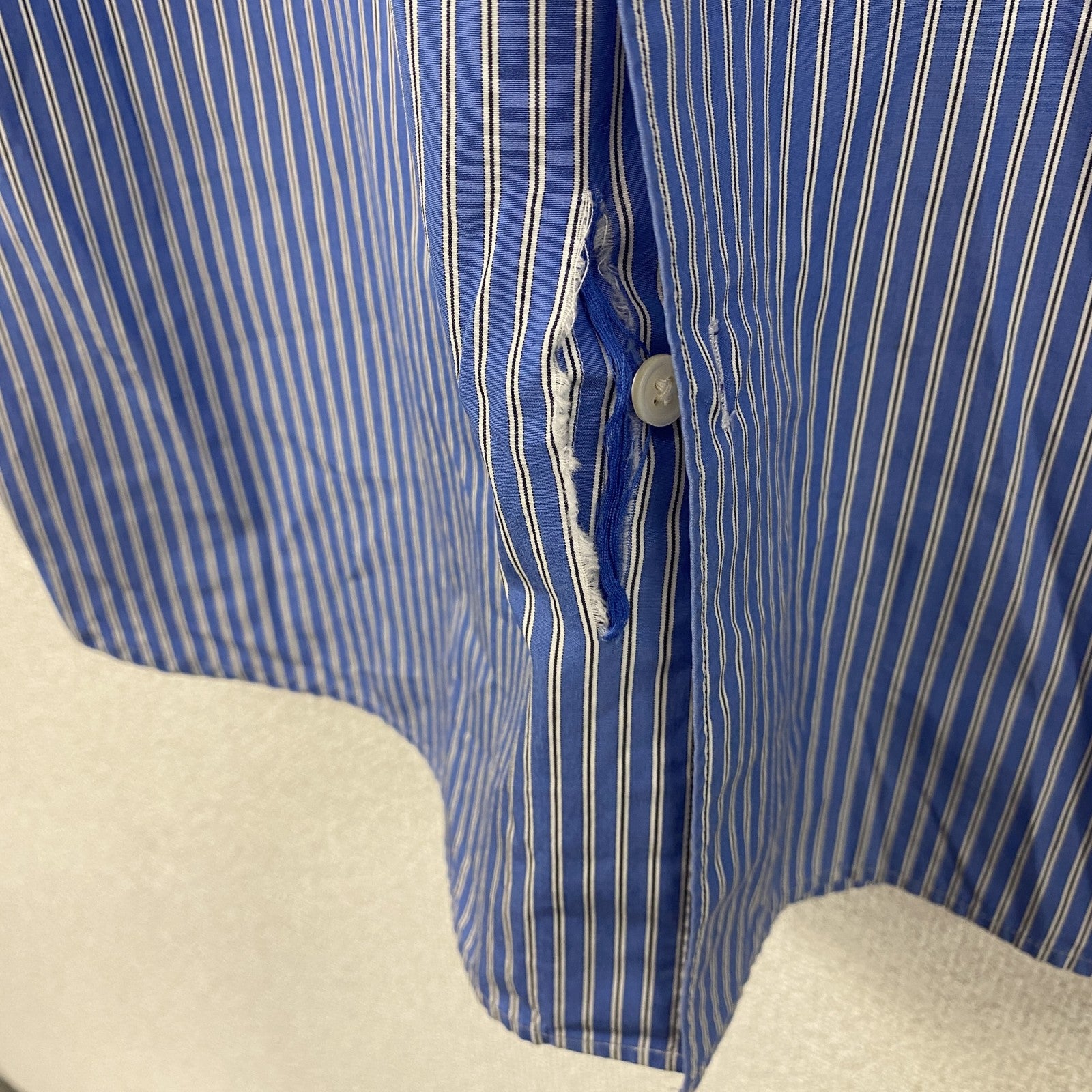 ＋J　JIL SANDER　ジルサンダー　UNIQLO　ユニクロ　スーピマコットンレギュラーフィットシャツ　ブルー　Mサイズ
