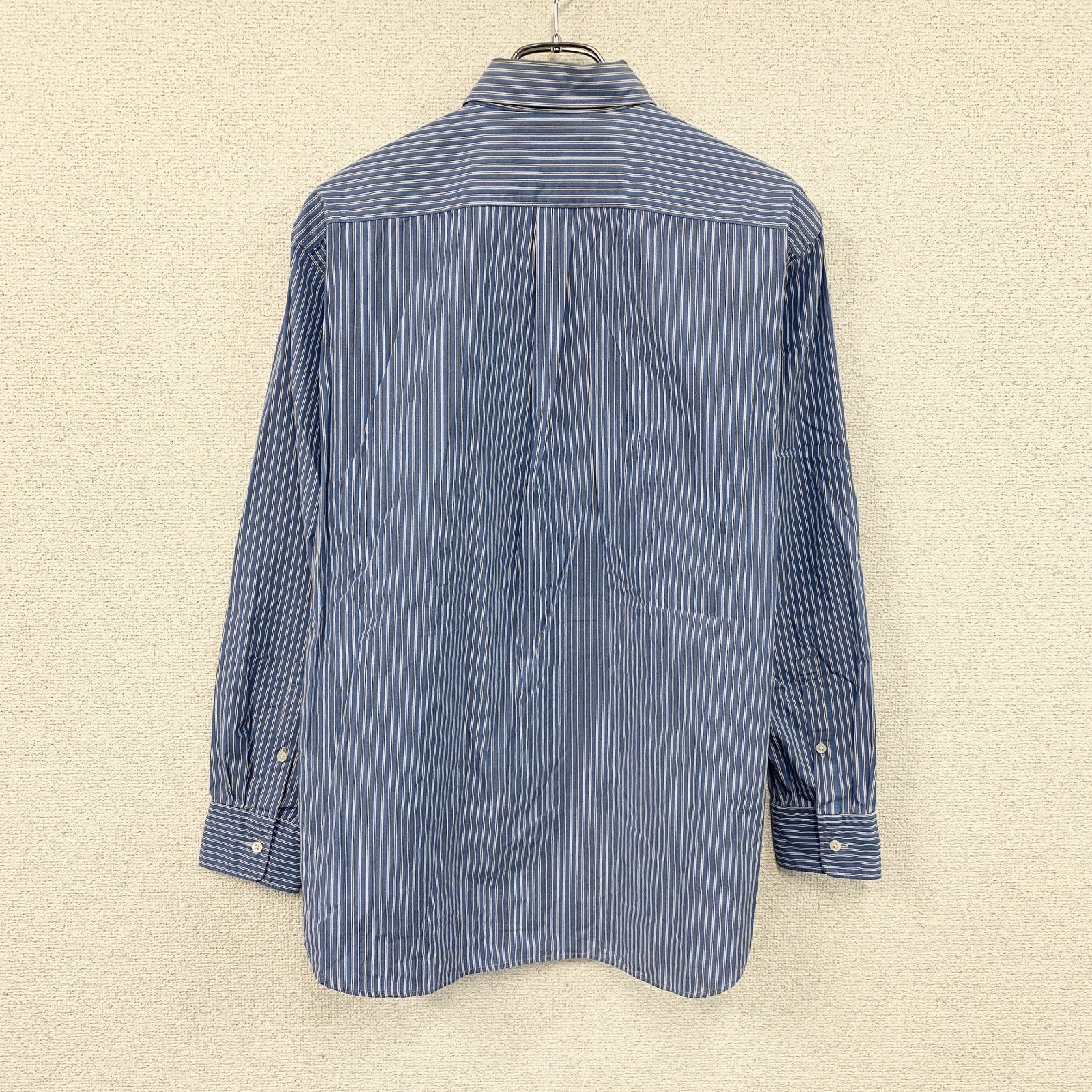 ＋J　JIL SANDER　ジルサンダー　UNIQLO　ユニクロ　スーピマコットンレギュラーフィットシャツ　ブルー　Mサイズ