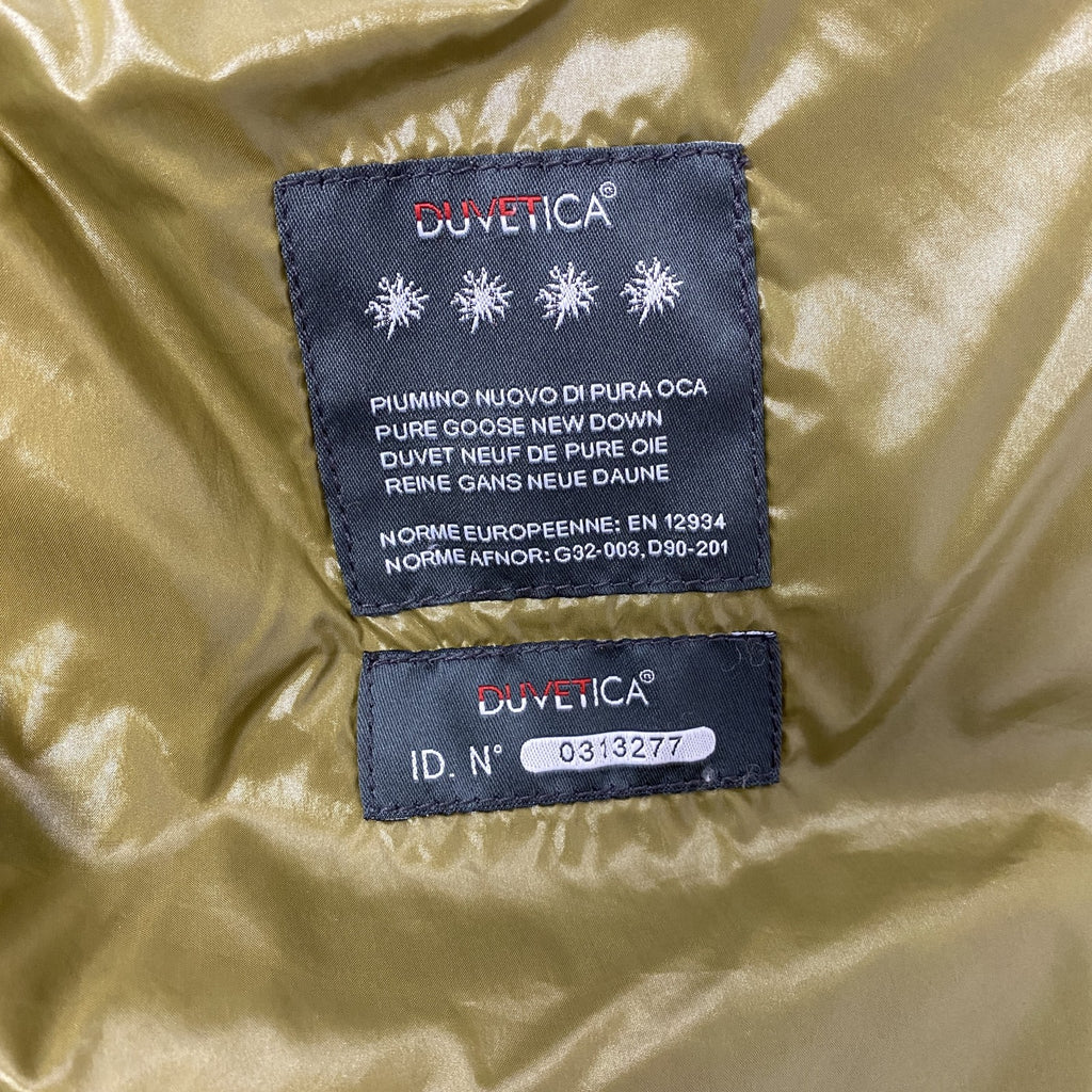 00s～　DUVETICA　デュベティカ　Aristeo　フルジップダウンベスト　ヴィンテージ　黒　ブラック　44サイズ