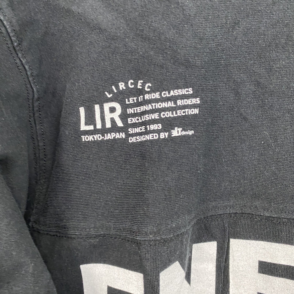 Champion　チャンピオン　長袖Tシャツ/ロンT　アーチプリント　トリコタグ　復刻　黒　ブラック　Mサイズ