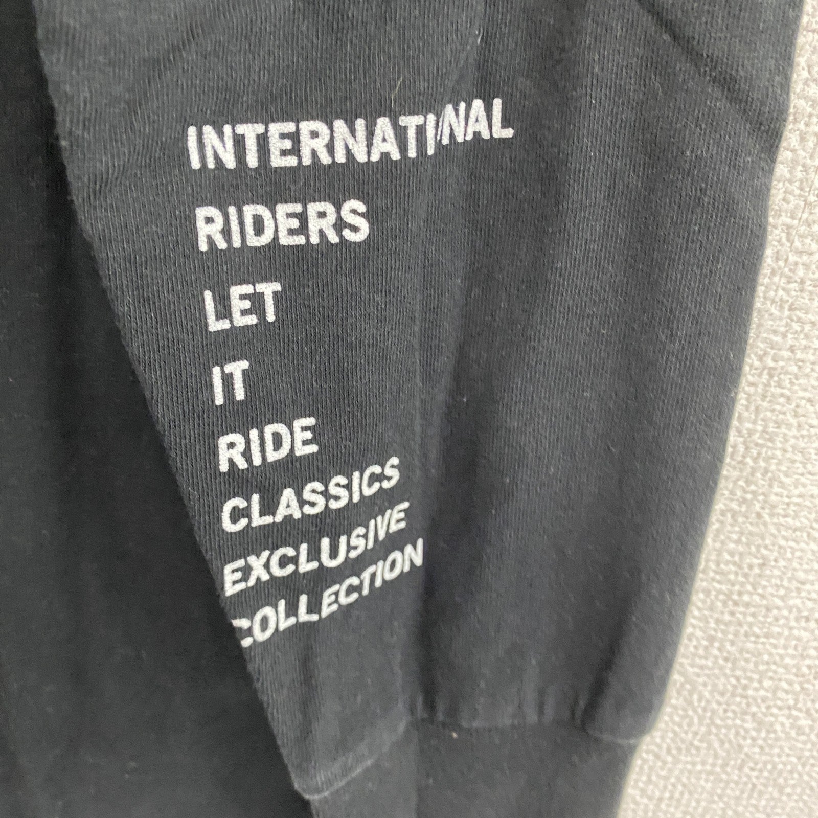 Champion　チャンピオン　長袖Tシャツ/ロンT　アーチプリント　トリコタグ　復刻　黒　ブラック　Mサイズ