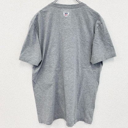 古着 used　NIKE　ナイキ　半袖プリントTシャツ　ピッツバーグ・スティーラーズ　クルーネック　グレー　Lサイズ