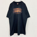 HARLEY DAVIDSON　ハーレーダビッドソン　半袖プリントTシャツ　黒　ブラック　XLサイズ
