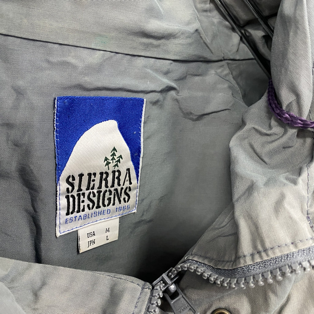 90s　SIERRA DESIGNS　シェラデザイン　マウンテンパーカー　ヴィンテージ　紫　パープル　Lサイズ