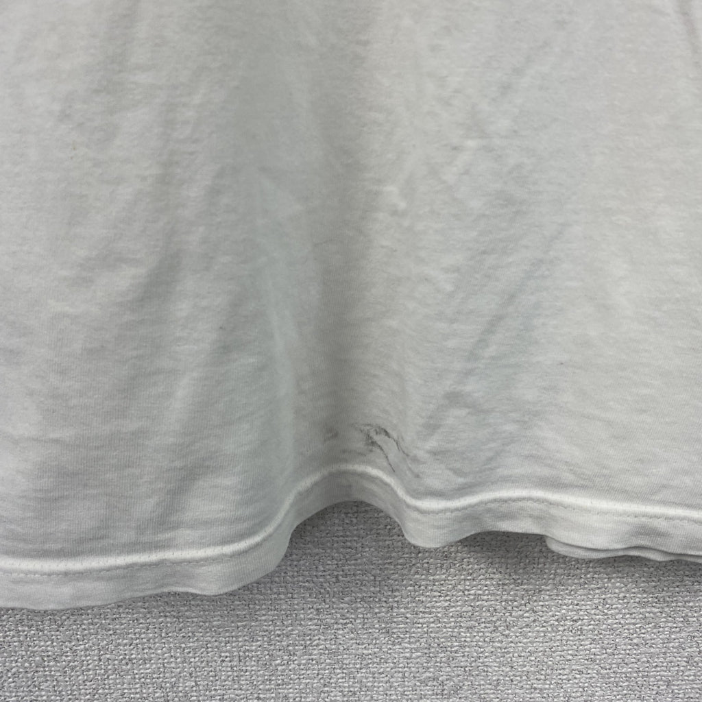 JERZEES　ジャージーズ　半袖プリントTシャツ　シングルステッチ　白　ホワイト　Lサイズ