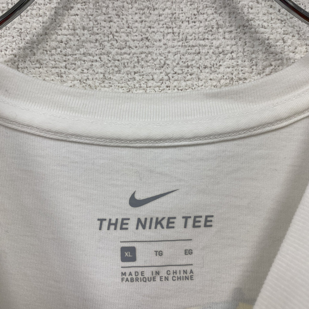 NIKE　ナイキ　半袖プリントTシャツ　白　ホワイト　XLサイズ