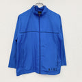～00s　NIKE　ナイキ　フルジップジャケット　スウッシュ　デカロゴ　青　ブルー　Mサイズ