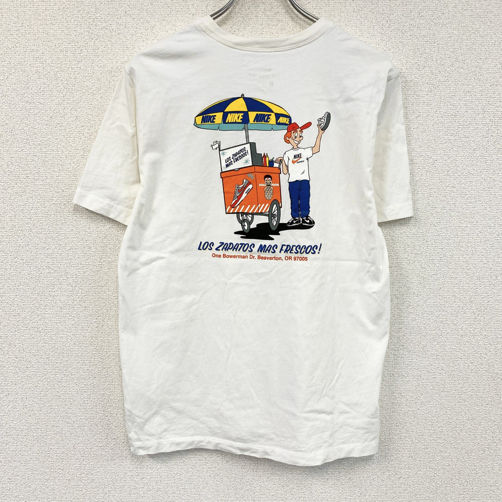 NIKE　ナイキ　半袖プリントTシャツ　白　ホワイト　XLサイズ