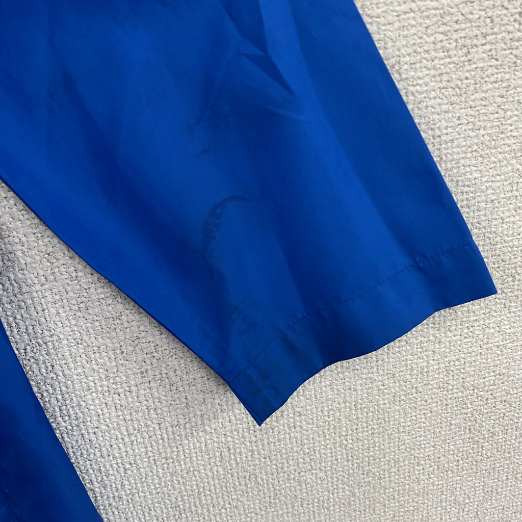 ～00s　NIKE　ナイキ　フルジップジャケット　スウッシュ　デカロゴ　青　ブルー　Mサイズ