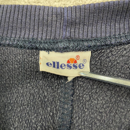 ～00s　ellesse　エレッセ　スウェット/トレーナー　ヴィンテージ　紺　ネイビー　