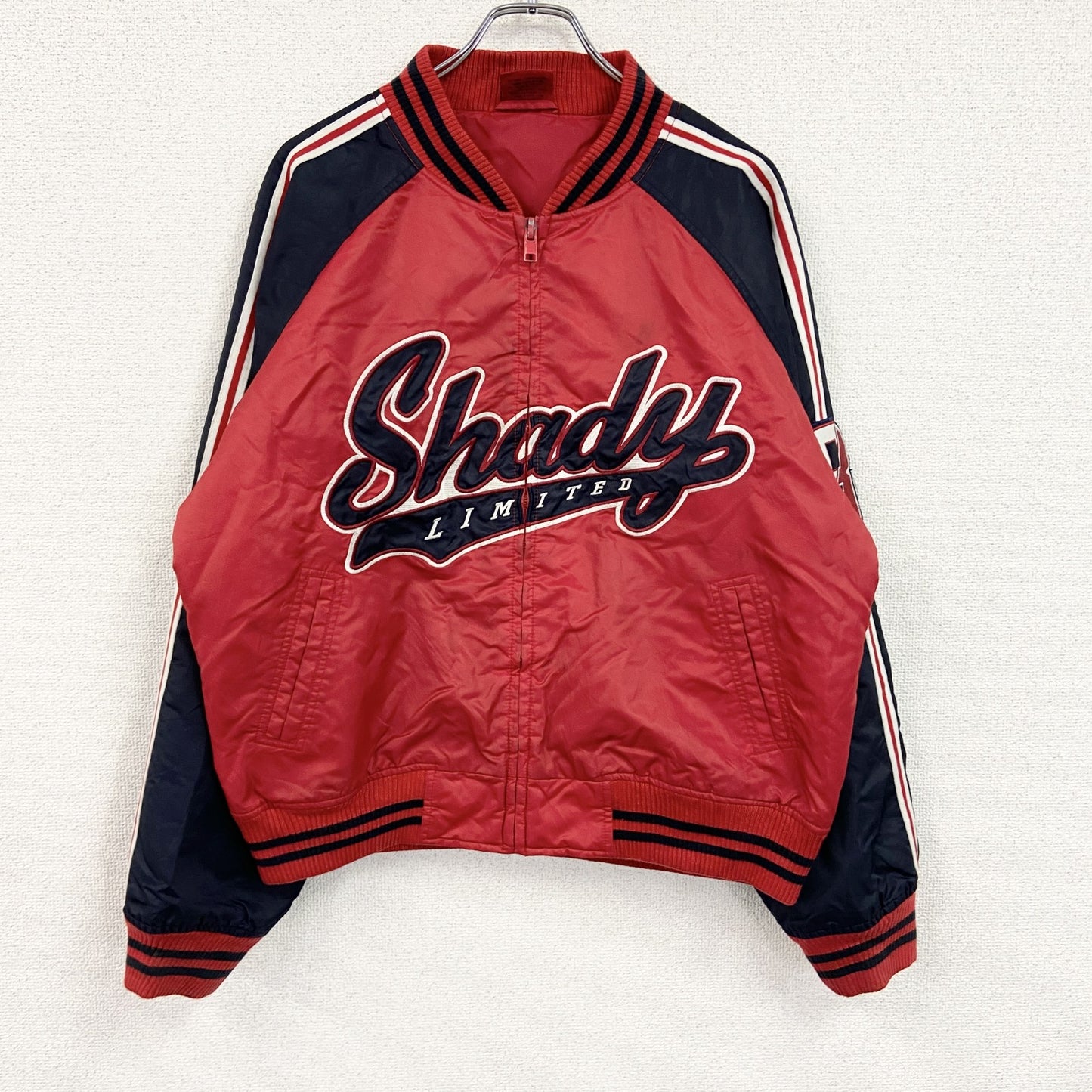 SHADY　スタジャン/スタジアムジャケット　赤　レッド　Mサイズ