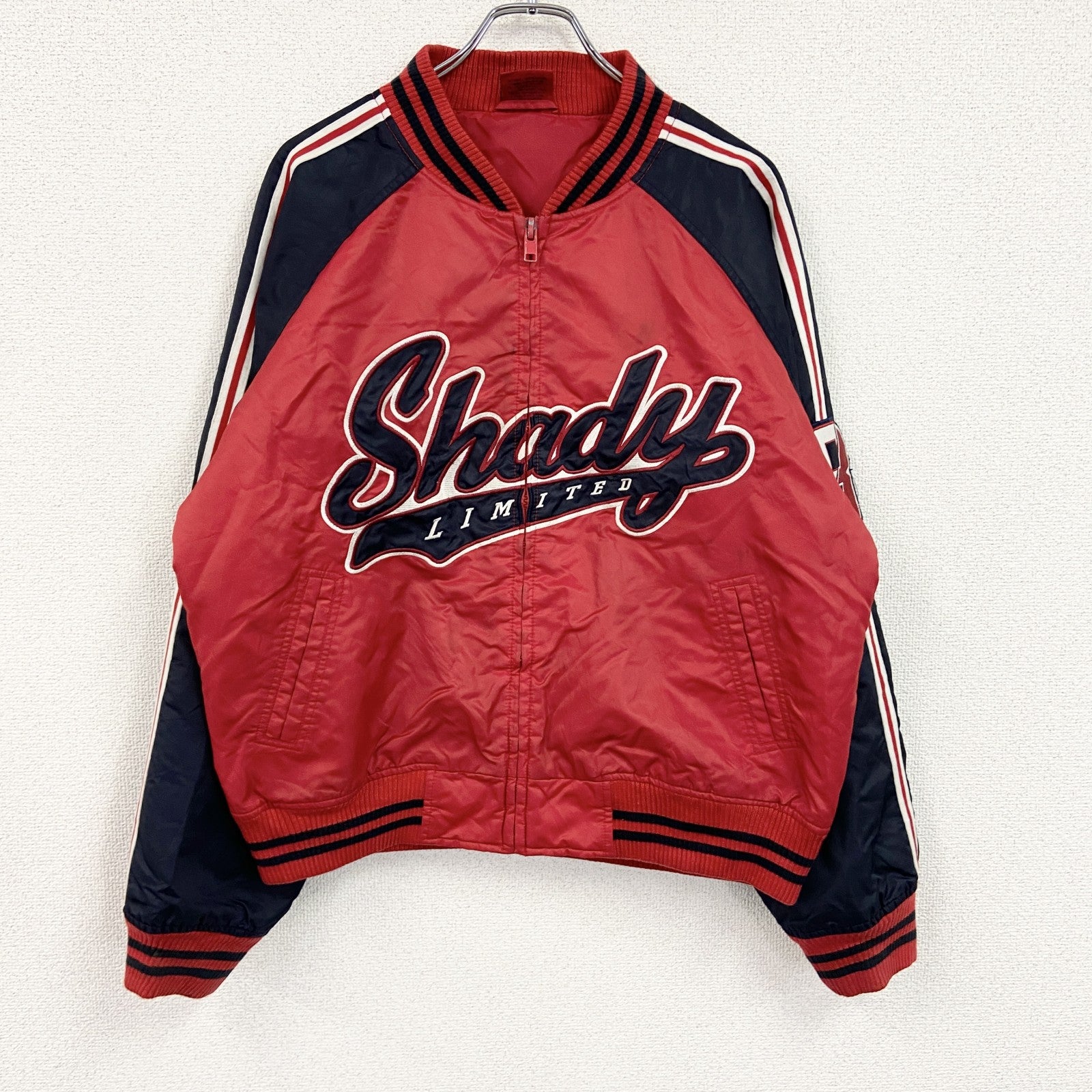 SHADY　スタジャン/スタジアムジャケット　赤　レッド　Mサイズ