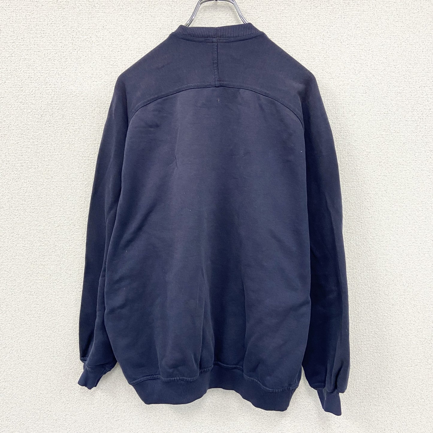 ～00s　ellesse　エレッセ　スウェット/トレーナー　ヴィンテージ　紺　ネイビー　