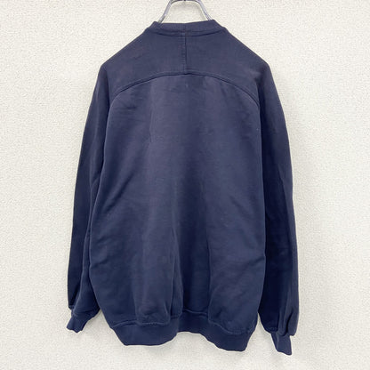 ～00s　ellesse　エレッセ　スウェット/トレーナー　ヴィンテージ　紺　ネイビー　