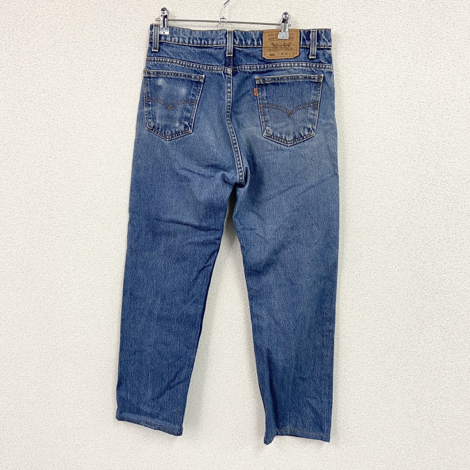 Levi's　リーバイス　505　デニムパンツジーンズ　ジップフライ　インディゴ　34サイズ