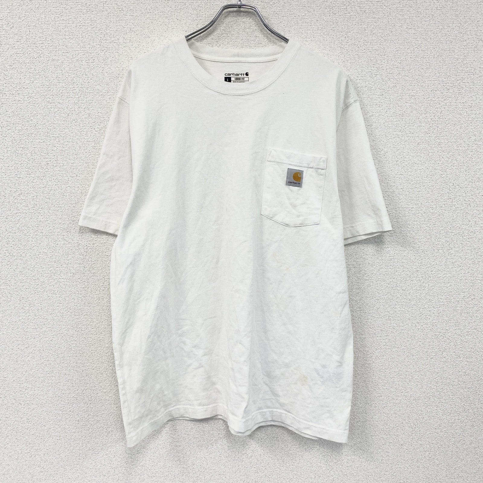 Carhartt　カーハート　半袖Tシャツ　白　ホワイト　Lサイズ