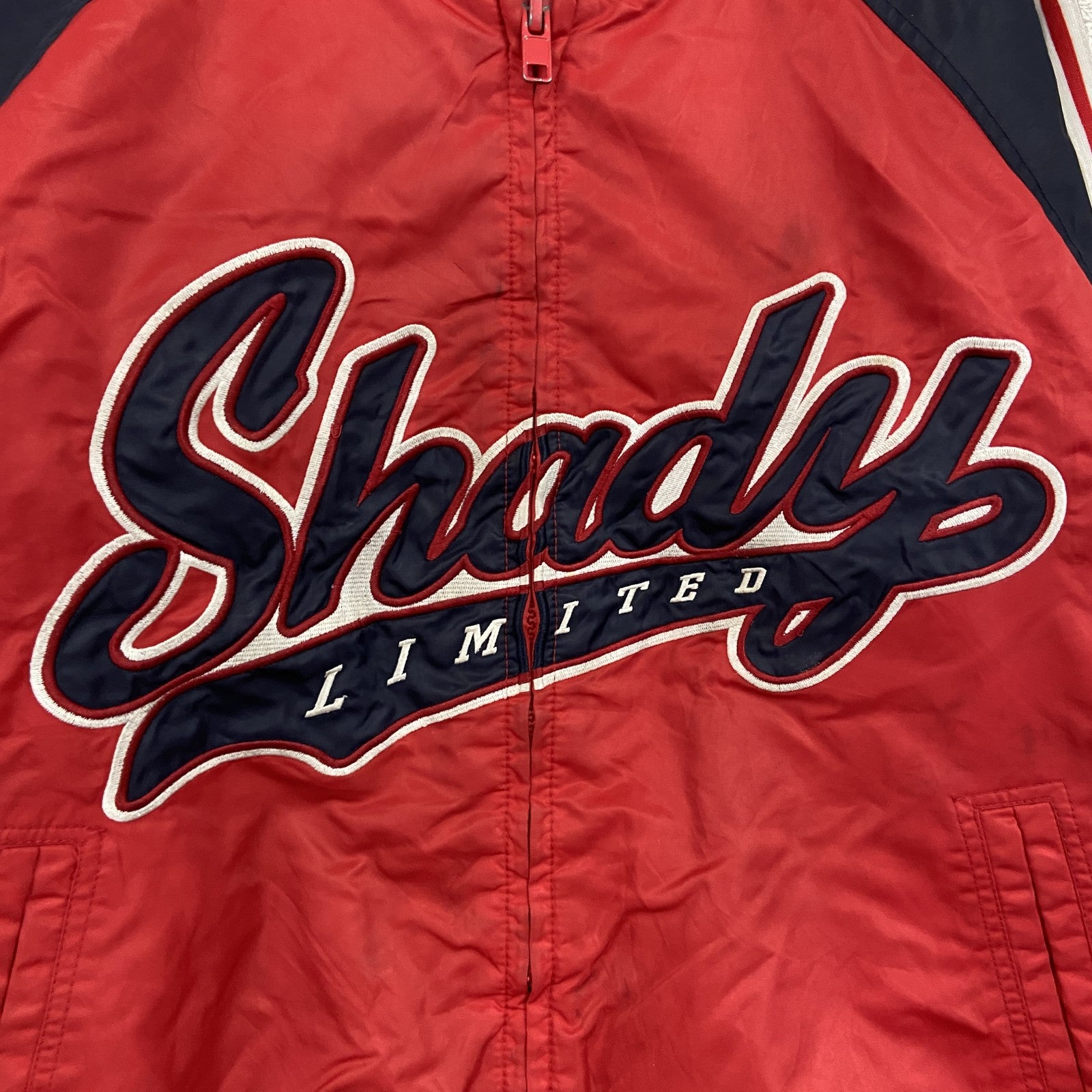 SHADY　スタジャン/スタジアムジャケット　赤　レッド　Mサイズ