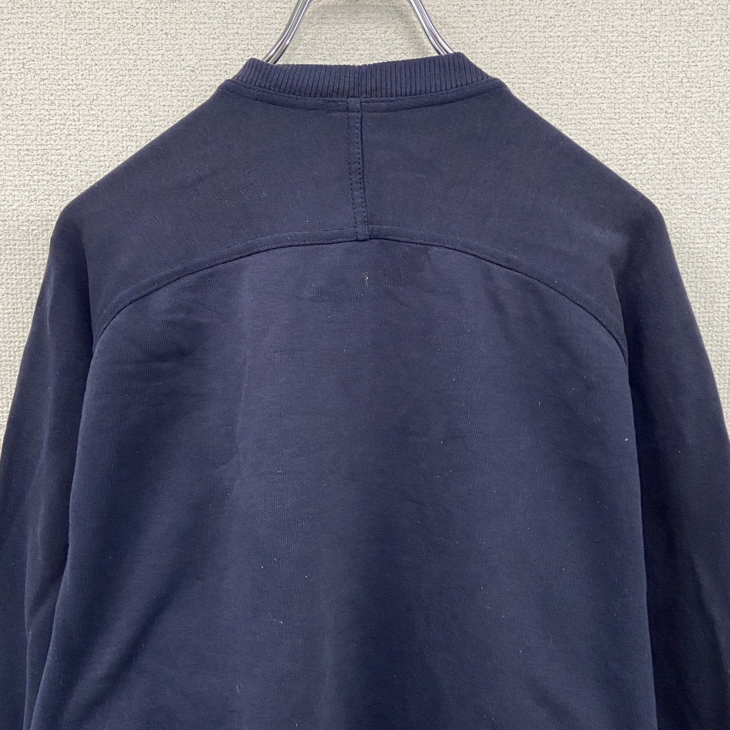 ～00s　ellesse　エレッセ　スウェット/トレーナー　ヴィンテージ　紺　ネイビー　