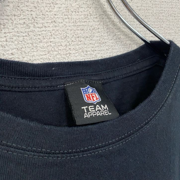 古着 used　ピッツバーグ・スティーラーズ　半袖両面プリントTシャツ　アメフト　クルーネック　黒　ブラック　Lサイズ