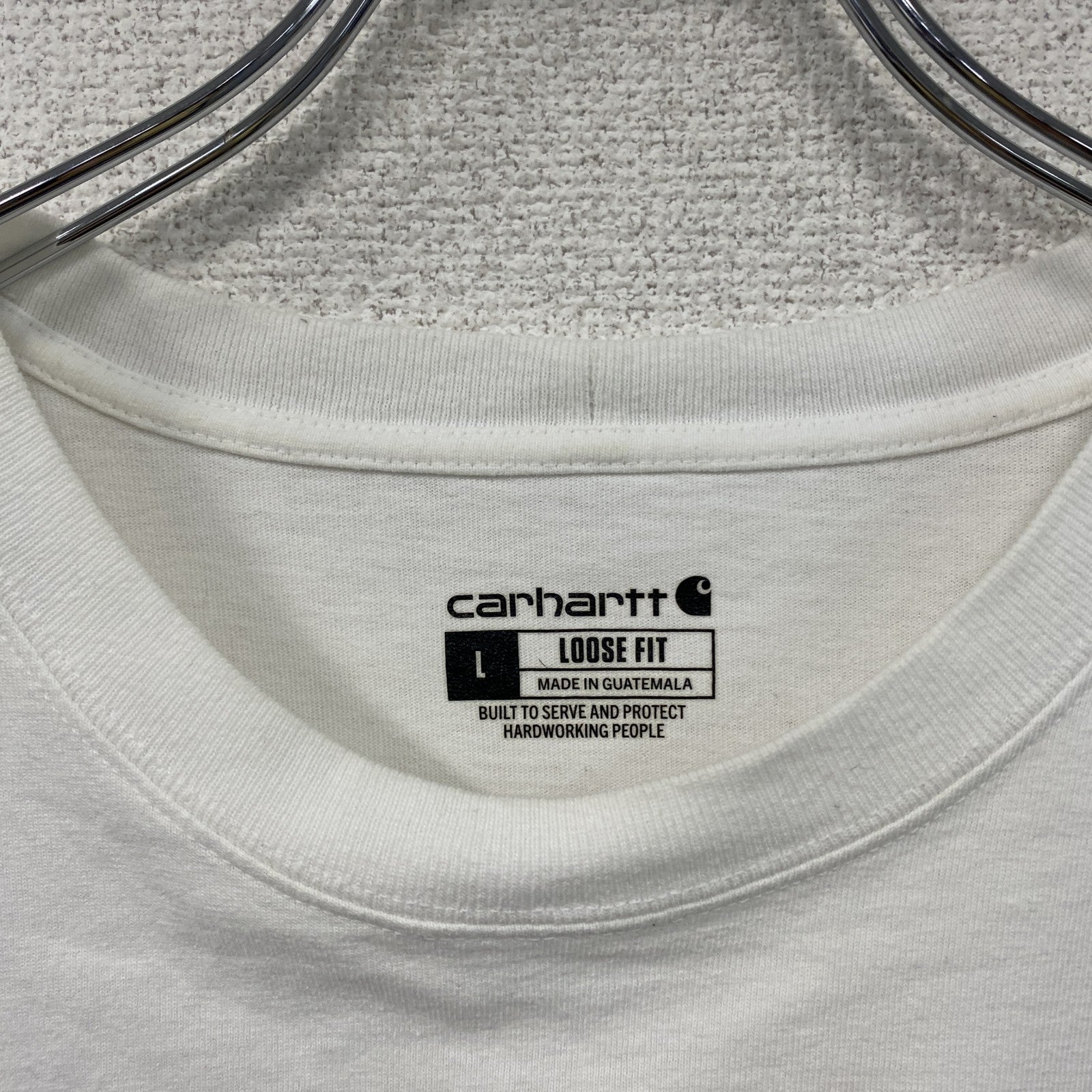 Carhartt　カーハート　半袖Tシャツ　白　ホワイト　Lサイズ