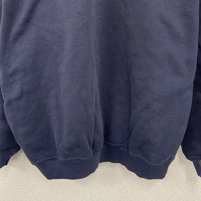 ～00s　ellesse　エレッセ　スウェット/トレーナー　ヴィンテージ　紺　ネイビー　