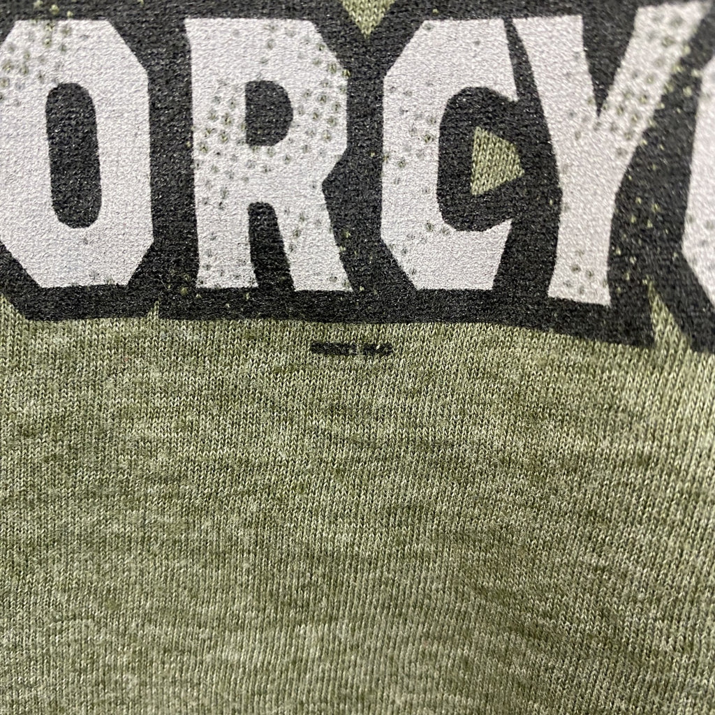 HARLEY DAVIDSON　ハーレーダビッドソン　半袖プリントTシャツ　緑　グリーン　Mサイズ