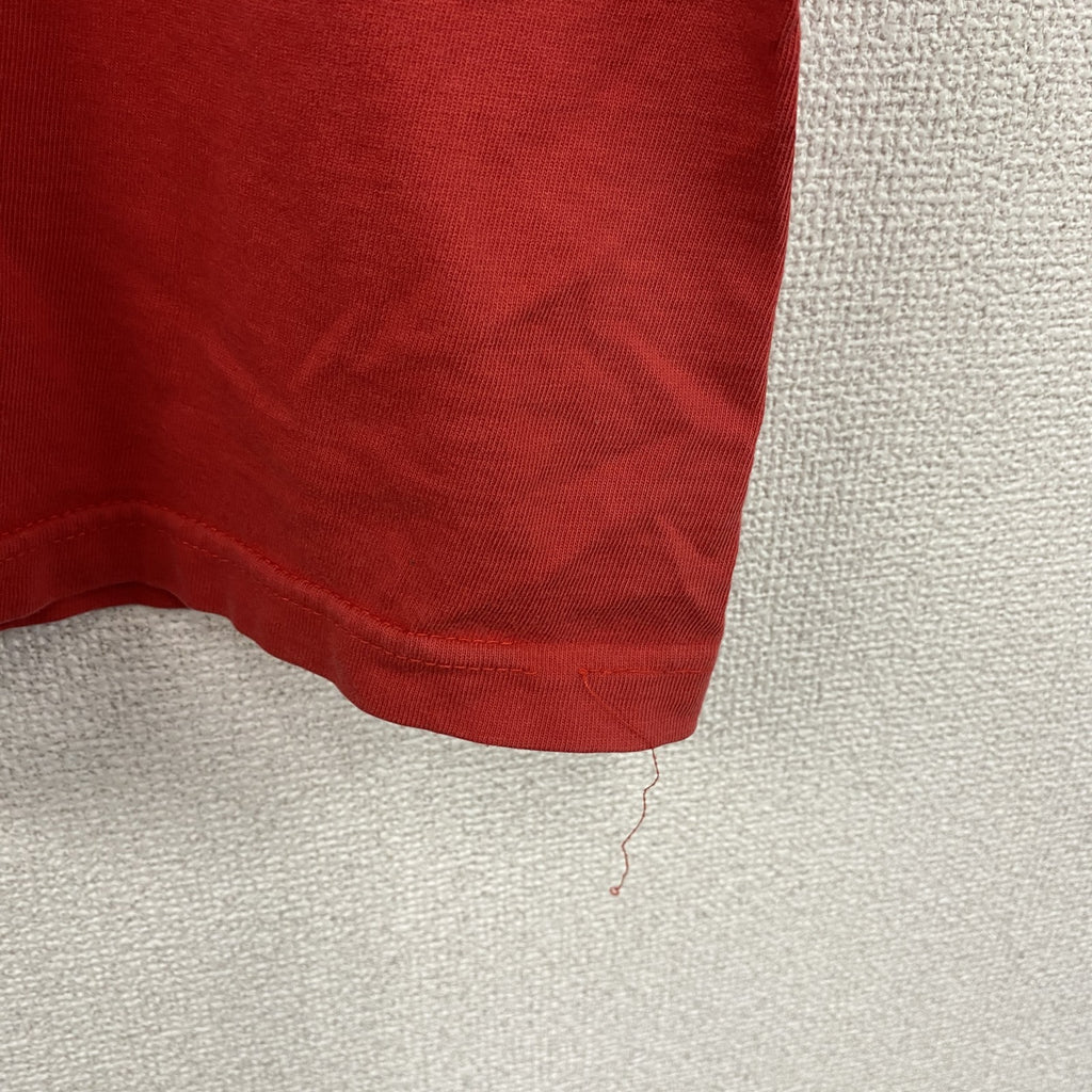 United Athle　ユナイテッドアスレ　グリコ　ゴールインマーク　半袖プリントTシャツ　赤　レッド　Mサイズ