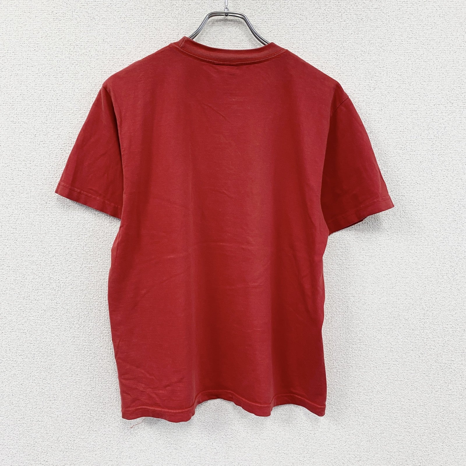 United Athle　ユナイテッドアスレ　グリコ　ゴールインマーク　半袖プリントTシャツ　赤　レッド　Mサイズ