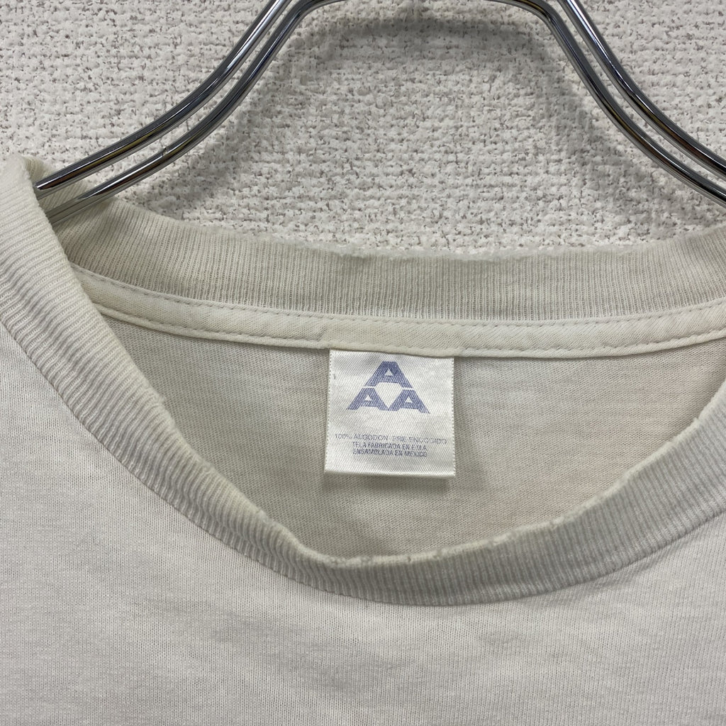 ALSTYLE APPAREL＆ACTIVEWEAR　半袖プリントTシャツ　白　ホワイト