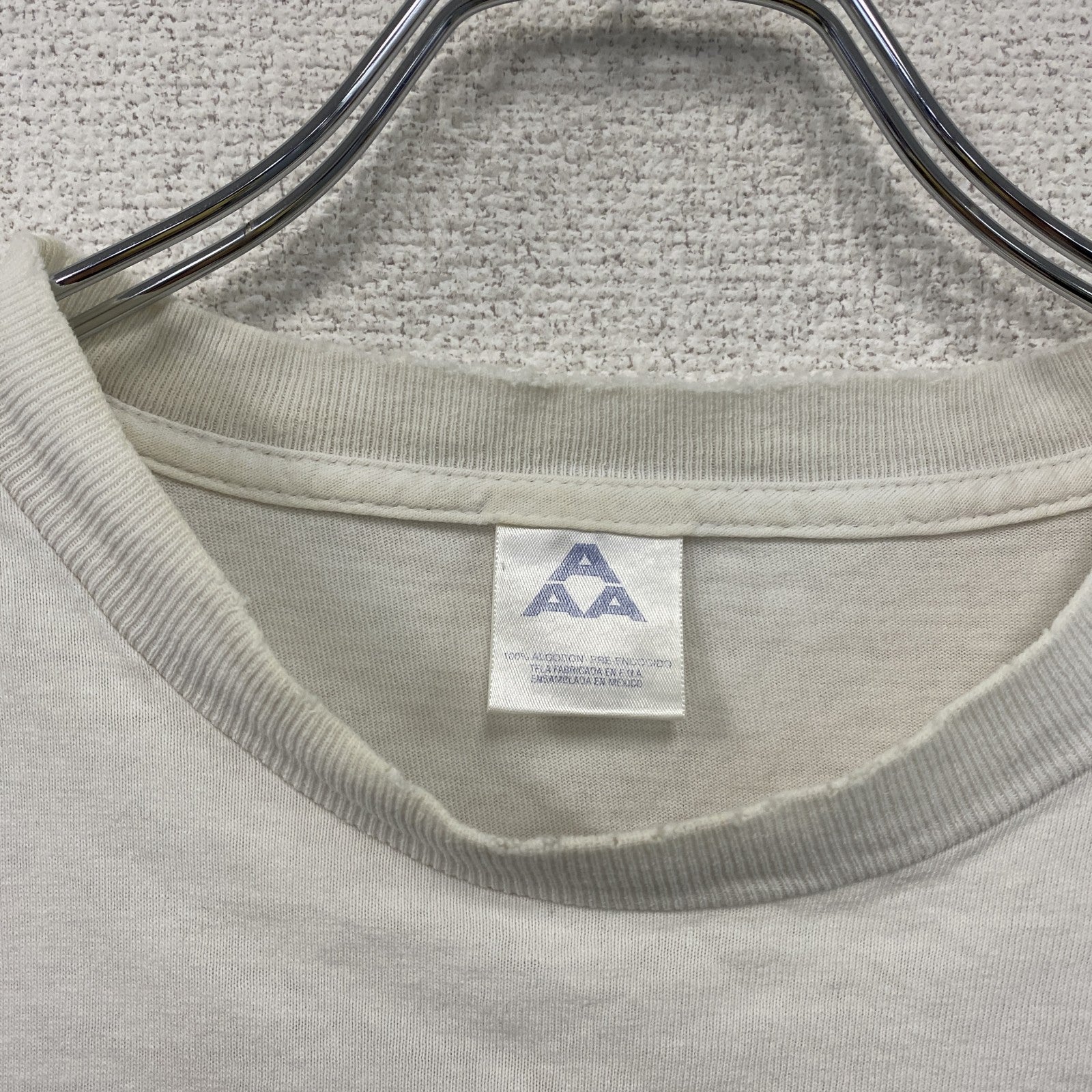 ALSTYLE APPAREL＆ACTIVEWEAR　半袖プリントTシャツ　白　ホワイト