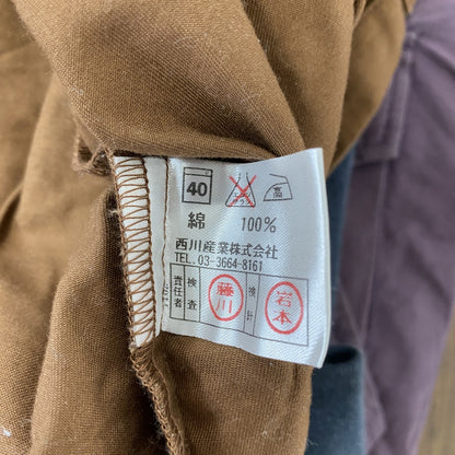 BURBERRY LONDON　バーバリーロンドン　スリーピングシャツ　ボックスシャツ　ノバチェック　茶色　ブラウン　Mサイズ