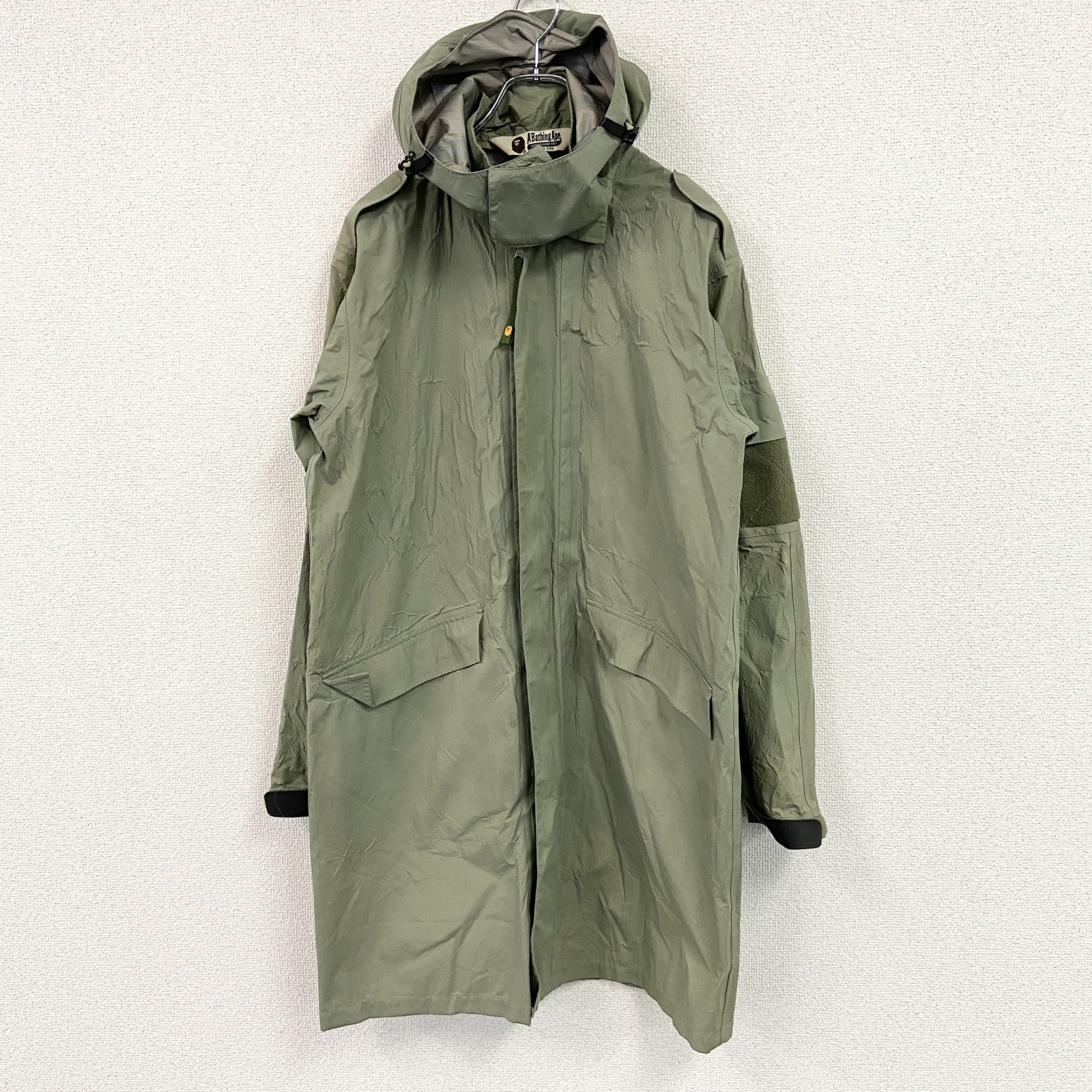 A Bathing Ape　レインコート/フーディー　カーキ