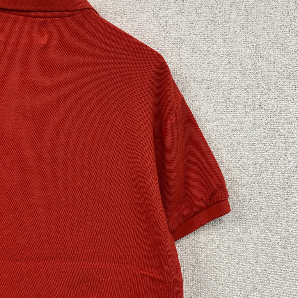 ～90s　Budweiser　バドワイザー　半袖ポロシャツ　ヴィンテージ　赤　レッド　Lサイズ