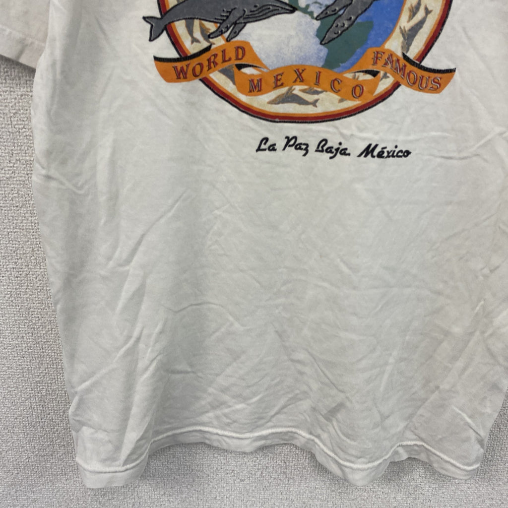 ALSTYLE APPAREL＆ACTIVEWEAR　半袖プリントTシャツ　白　ホワイト