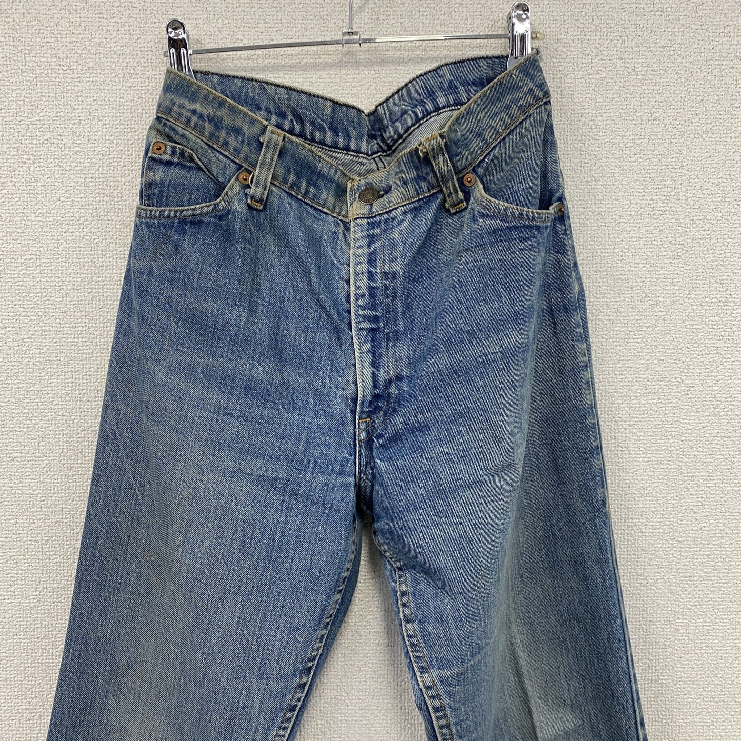 ～80s　Levi’s　リーバイス　デニムパンツ　42TALON　オレンジタブ　インディゴ　ヴィンテージ　W13サイズ