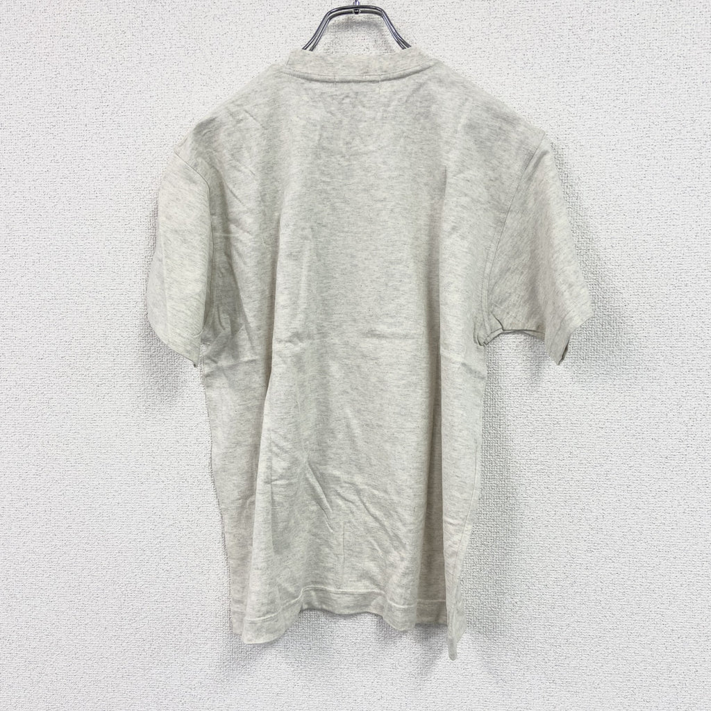 R.yalla　半袖プリントTシャツ　霜降りグレー　Mサイズ