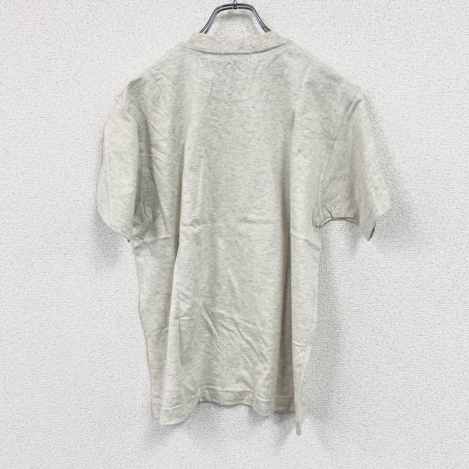 R.yalla　半袖プリントTシャツ　霜降りグレー　Mサイズ