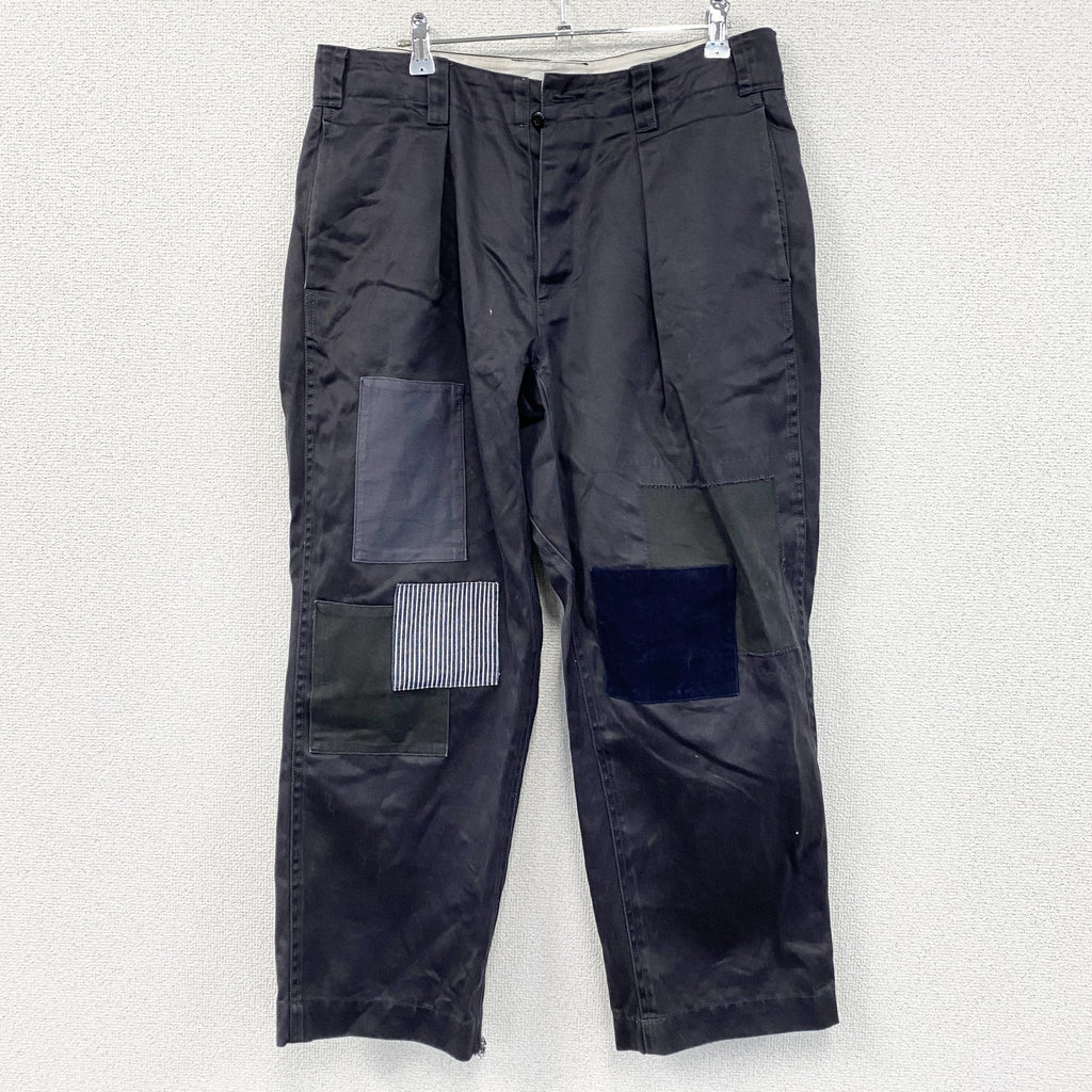 Champion　チャンピオン　ブロークンチノパンツ　紺　ネイビー　Lサイズ