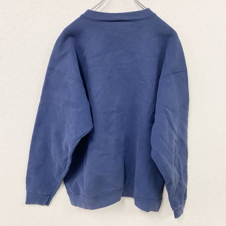 90s　NIKE　ナイキ　スウェット/トレーナー　NIKE TOWN　ヴィンテージ　紺　ネイビー　Mサイズ
