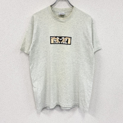 90s　LOONEY TUNES　ルーニー・テューンズ　半袖Tシャツ　シングルステッチ　霜降りグレー　Mサイズ