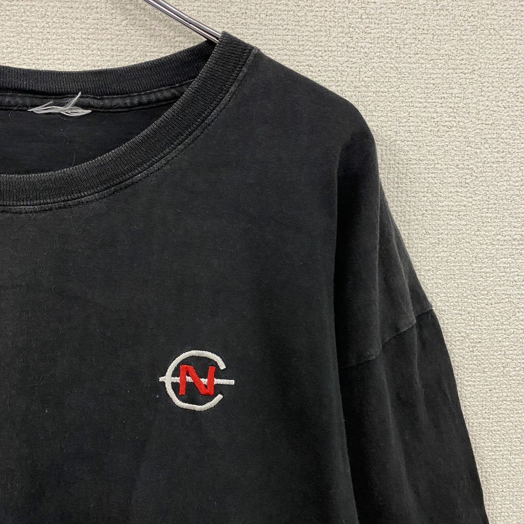 NAUTICA　ノーティカ　半袖プリントTシャツ　黒　ブラック