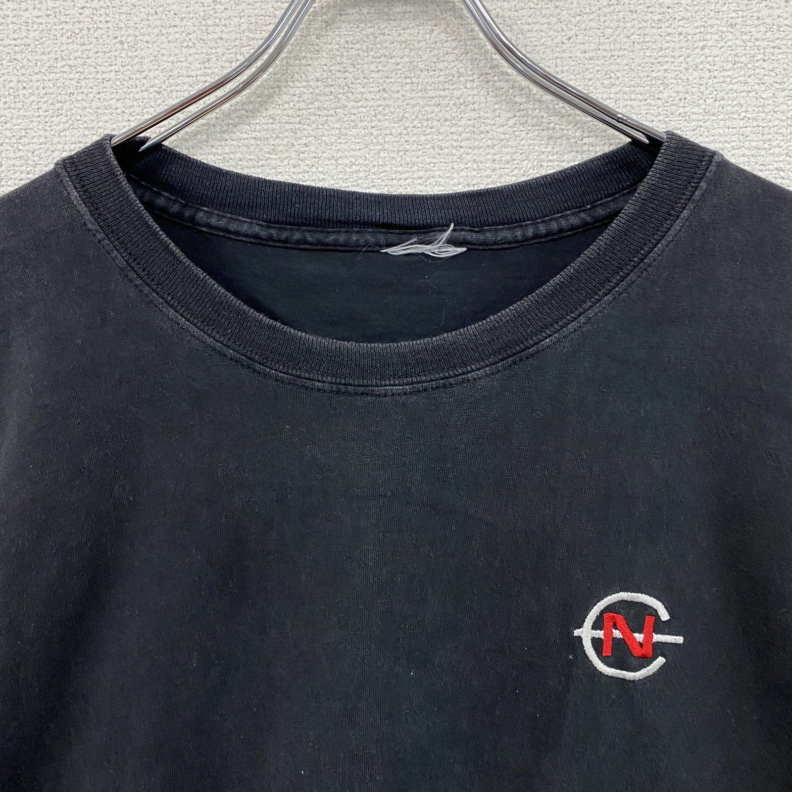 NAUTICA　ノーティカ　半袖プリントTシャツ　黒　ブラック