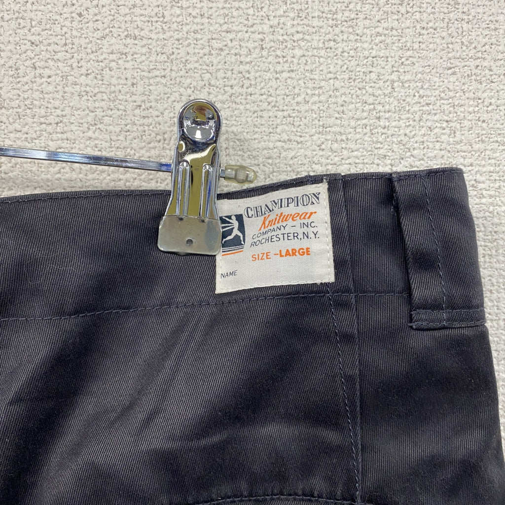 Champion　チャンピオン　ブロークンチノパンツ　紺　ネイビー　Lサイズ