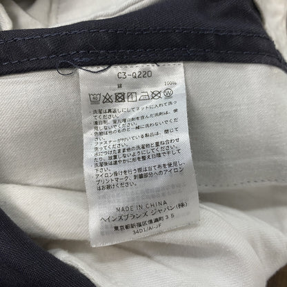 Champion　チャンピオン　ブロークンチノパンツ　紺　ネイビー　Lサイズ