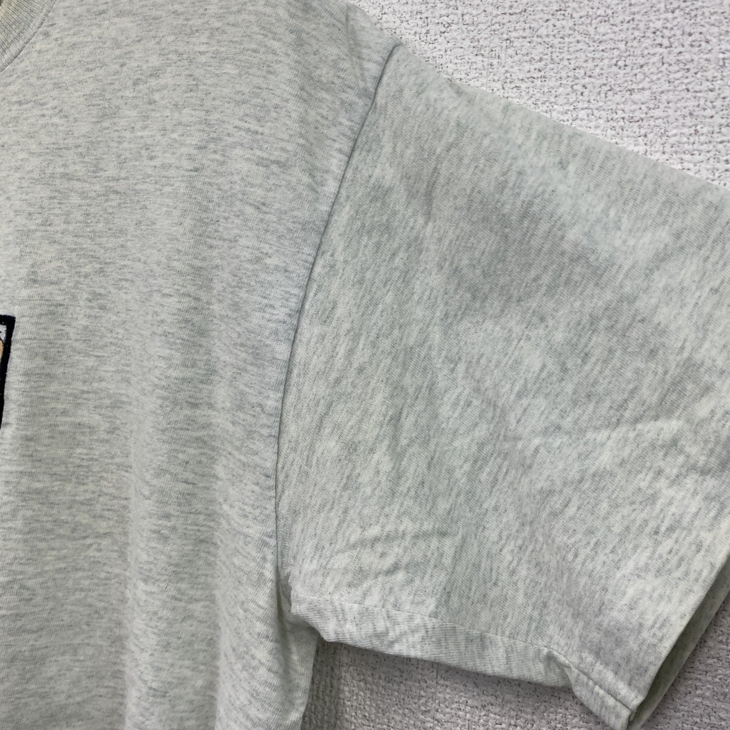 90s　LOONEY TUNES　ルーニー・テューンズ　半袖Tシャツ　シングルステッチ　霜降りグレー　Mサイズ
